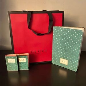 GUCCI MEMOORE PERFUME JOURNAL BOOK SET